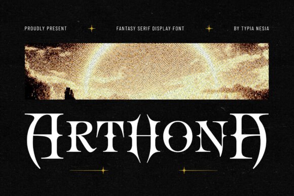 Arthona Font for Gothic & Medieval Crafts