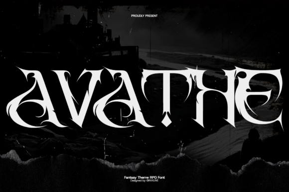 Avathe Font: Gothic Elegance for Bold Branding