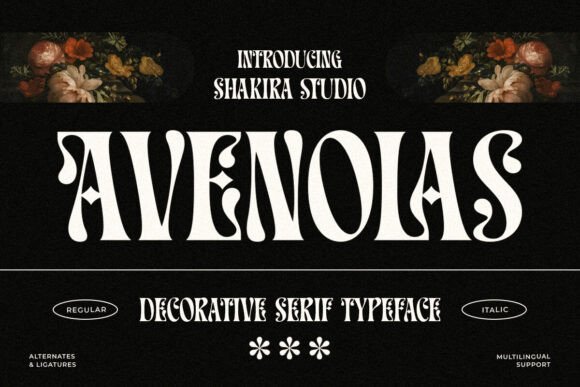 Avenolas: The Elegant Serif Font for Branding