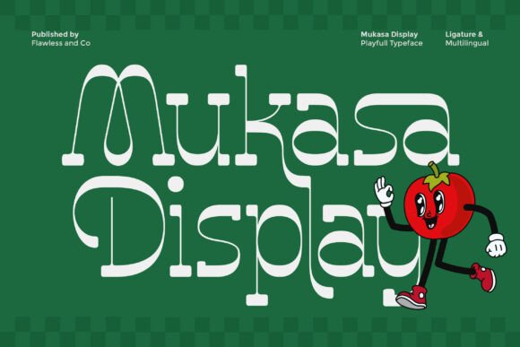 Bring Joy to Your Shop with Mukasa Display Fonts