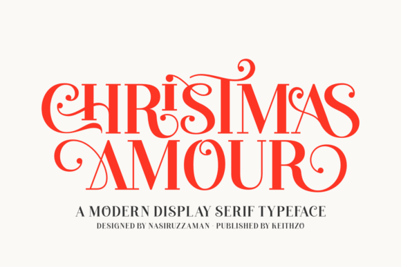 Christmas Amour Font: Elevate Holiday Campaigns