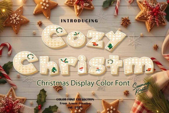 Cozychristm: The Ultimate Holiday Display Font
