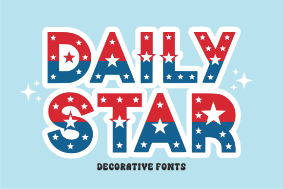 Daily Star: A Bold Decorative Font for Editorial Impact