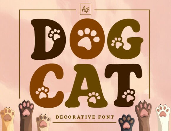 Dog Cat Font: Elevate Your Pet Brand Identity