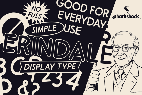 Erindale Font: A 1920s Display Typeface for Modern Brands