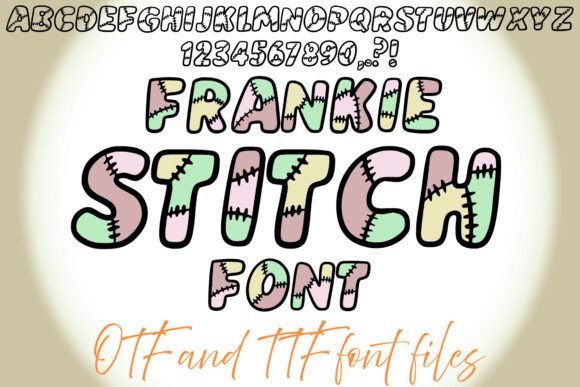 Frankie Stitch Font for Playful Web Design