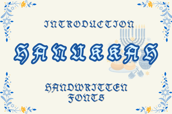 Hanukkah Font Review for Makers
