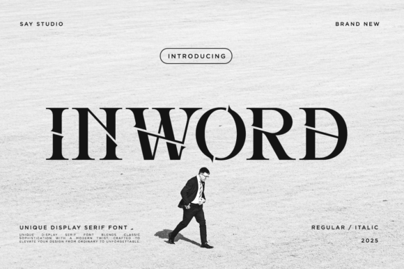 Inword: A Premium Display Serif Font for Web Design