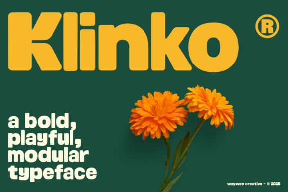 Klinko Typeface: Bold Branding for Small Business