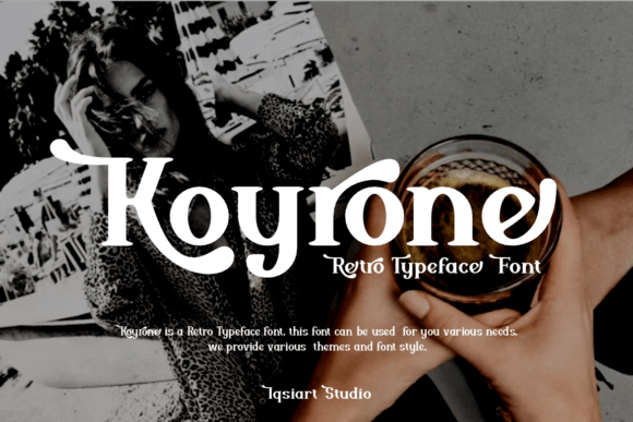 Koyrone Typeface: Retro Serif for Makers