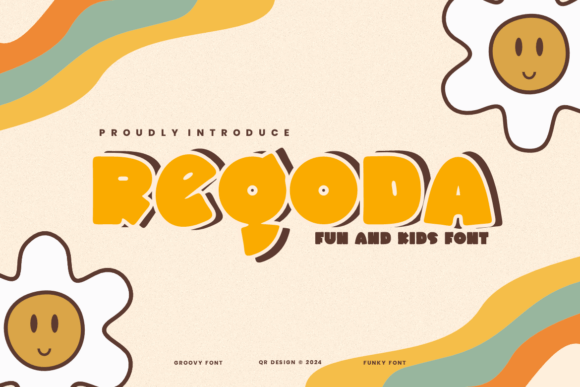 Regoda: The Perfect Childish Serif Font for Crafts