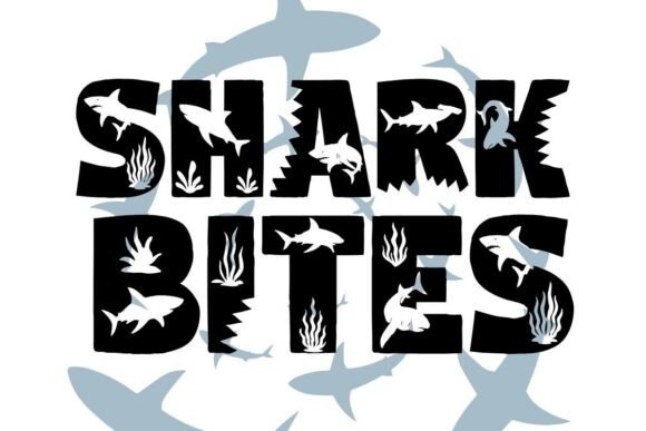 Shark Bites: A Bold Decorative Typeface Review