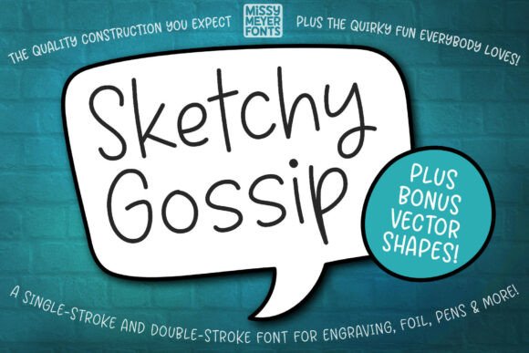 Sketchy Gossip Font: The Ultimate Guide for Designers