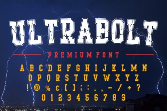 Ultra Bolt Font for Bold Business Branding